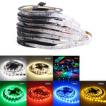 Ruban LED RGB 5m étanche recoupable pour décoration intérieure