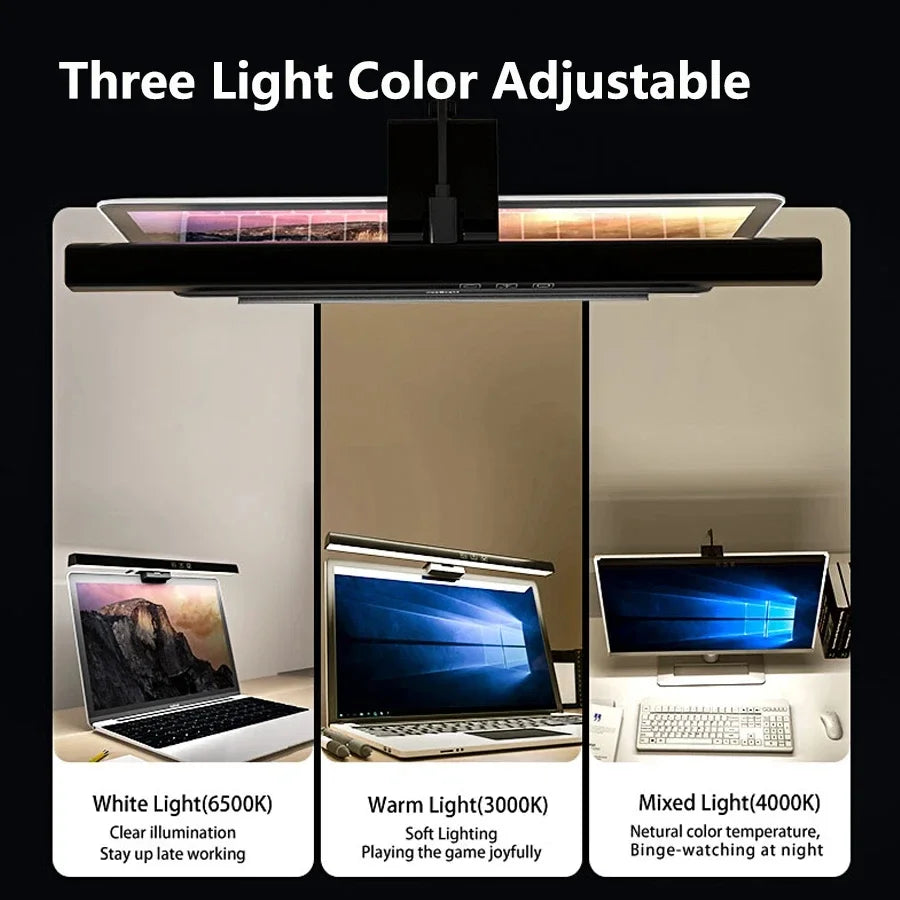 lampe led noir moderne 33cm 50cm usb mood light chargeur