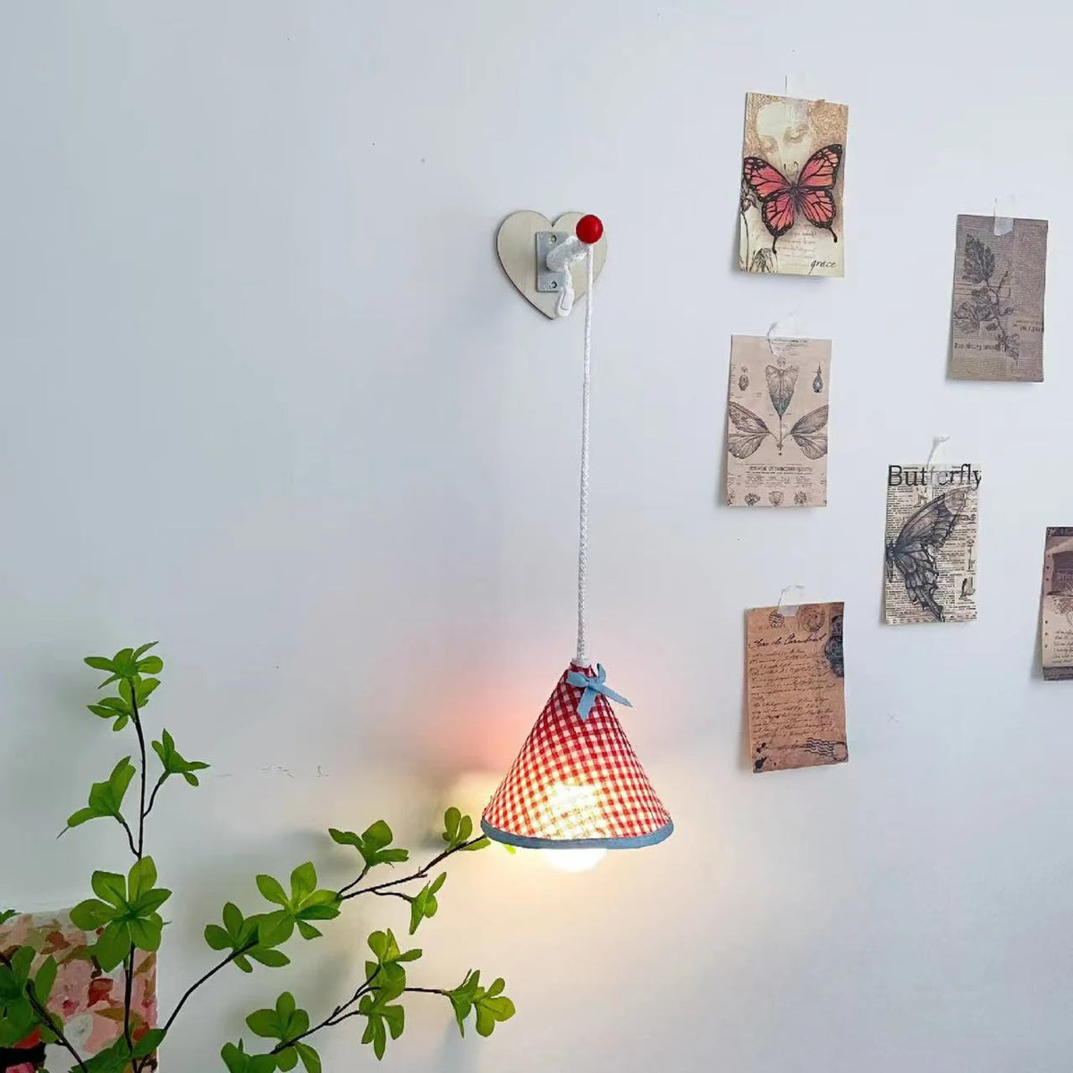 lampe nuit murale rouge blanche carreaux moderne LED rechargeable ABS certifications LVD FCC ROHS