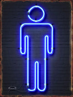panneau lumineux néon silhouettes humaines kids area cocktail wifi opacité moderne câble alimentation