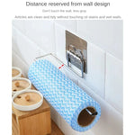 porte serviettes mural blanc motif carottes chats adhésif moderne cuisine salle bain tissue holder