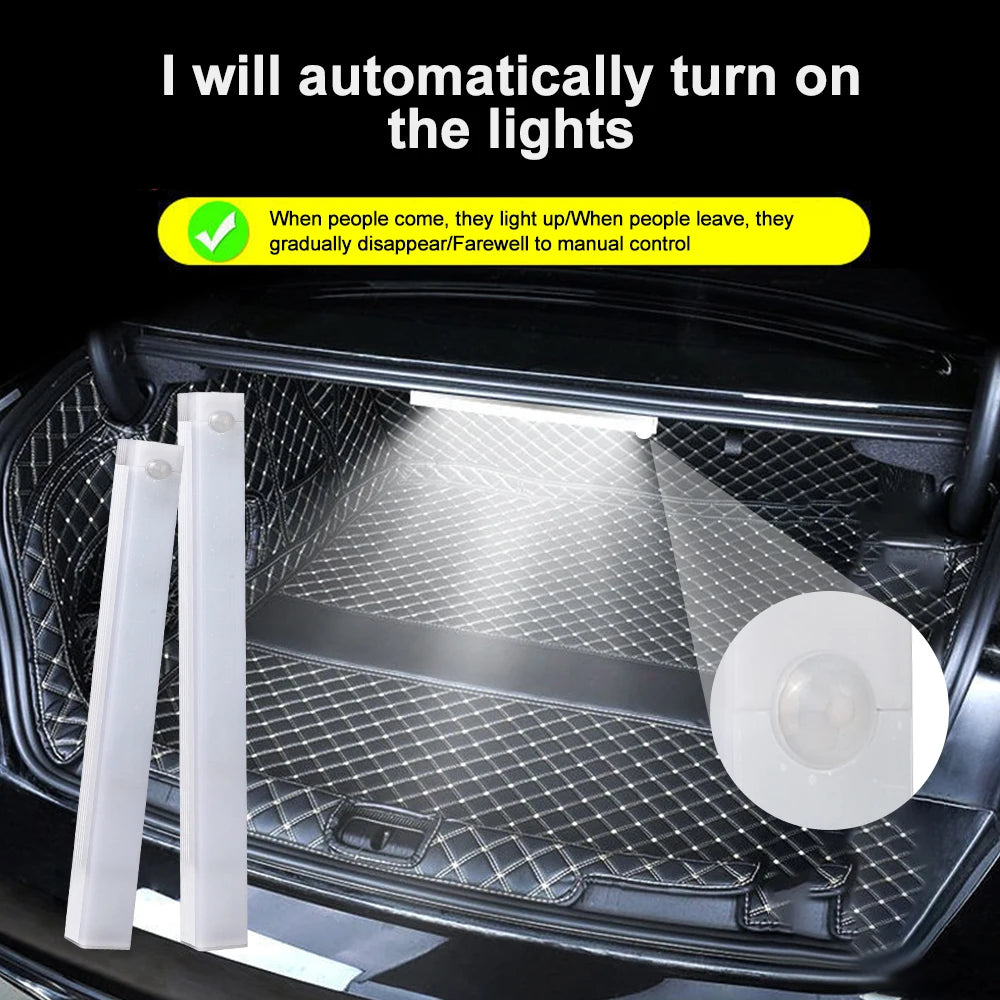 Bande lumineuse LED sans fil bleu pour van et caravane