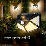 lampe solaire murale noire quadrillée moderne détecteur mouvement ip44 abs ledextérieur sécuritésolarvis tactile