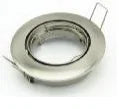 Anneau fixation LED noir argent chrome doré moderne