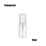bouteilles mousse transparentes blanches pompe 30ml 50ml 60ml 100ml 150ml 200ml rechargeables cosmétiques