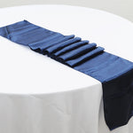 nappes tables rondes mariage blanc rouge bleu marine violet doré tissus satinés opaques