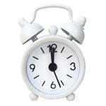 horloge réveil classique rouge jaune rose bleu noir simple moderne quartz aiguille métal