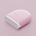 boîte rangement prothèse dentaire moderne beige clair foncé mat opacité nettoyage buccal pince prothèse