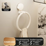 porte serviettes mural gris lisse adhésif moderne salle bain organisateur fixe serviettes