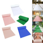 tapis sol blanc rose vert bleu moderne mariage activité église jardin