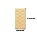 panneaux protection murale adhésifs tuiles relief moderne rose vert jaune blanc bleu marron chambre