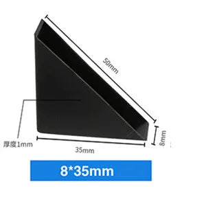 protector angle table noir anti collision adhésif moderne sécurité bébé