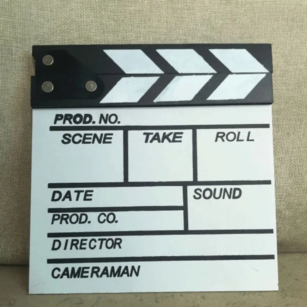clapboard photojournaliste universaux scènes dates directeur classique moderne vert rouge bleu