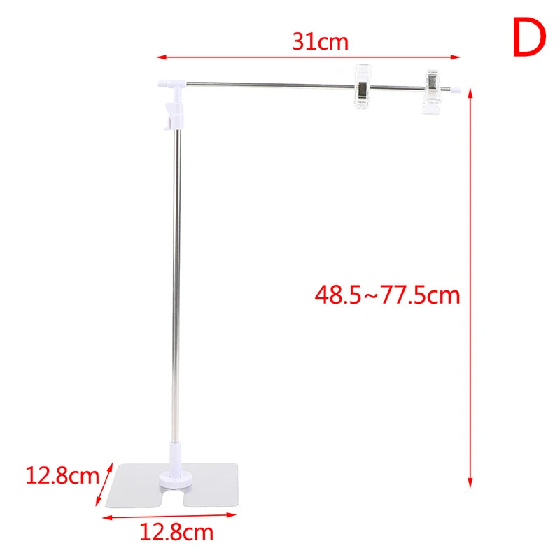 support présentation textile fond noir blanc gris clips moderne minimaliste vinyle tissu floral