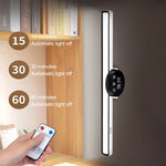 lampe led horloge table magnétique rechargeable 55cm veilleuse étagère moderne