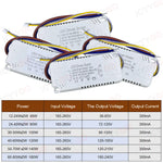 driver led tricolore 80w 100w 120w 140w 160w câbles blanc moderne