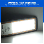 lampe rue led moderne gris métallique ip67 200w 100w 150w 50w