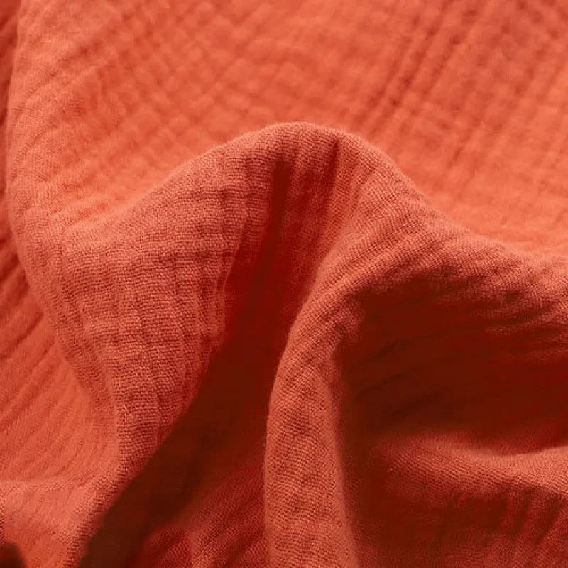 Serviette coton rose pâle rayures fines élégante table restaurant classique absorption'eau