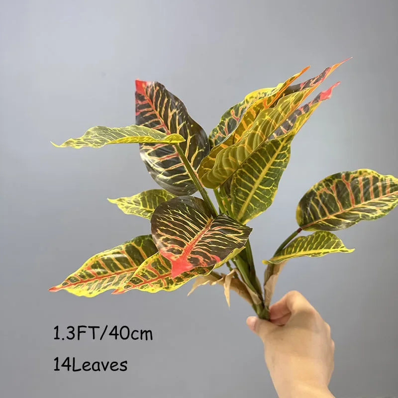 plantes artificielles vertes moderne feuilles tortue decoration maison bureauextérieur hautequalite