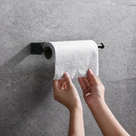 porte serviettes adhésif acier inoxydable couleur beige noir gris violet texturé moderne cuisine salle
