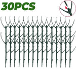 supports plantes grimpantes tuteurs bonsaïs piquets fixation vert foncé moderne jardinage