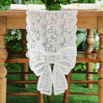 chemin table dentelle fleur noix coco blanc rose rouge noir festive romantique vintage