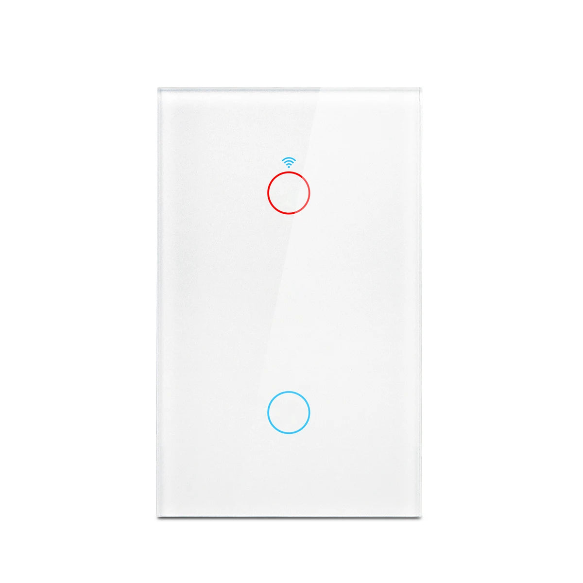 interrupteur tactile intelligent blanc moderne compatible wifi alexa google tuya led maison inteligente