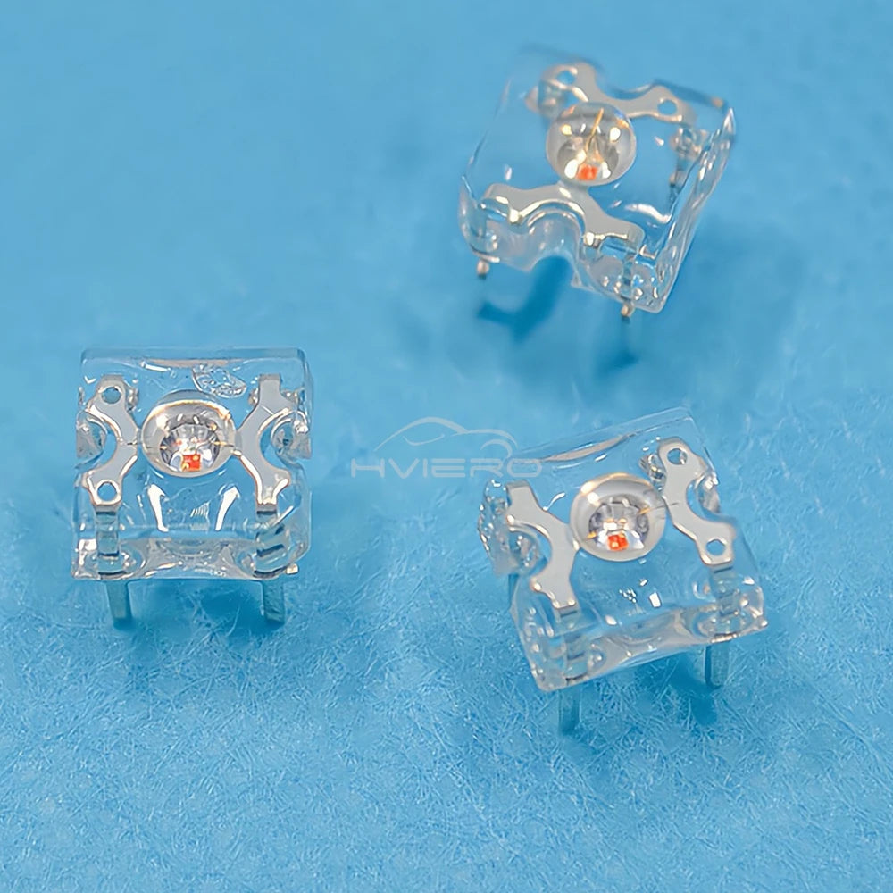 diodes led 3mm blanc rouge vert bleu jaune transparentes super flux 20ma 3v ccc