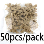nœuds décoratifs rustiques couleur naturelle fibreux aspect artisanal 40mm 40mm décoration maison