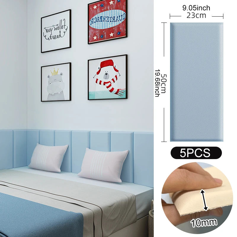 panneaux muraux autocollants 3d quadrillés modernes blanc gris rose noir