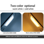 lampe rue led moderne étanche ip65 blanc noir fixée 220v