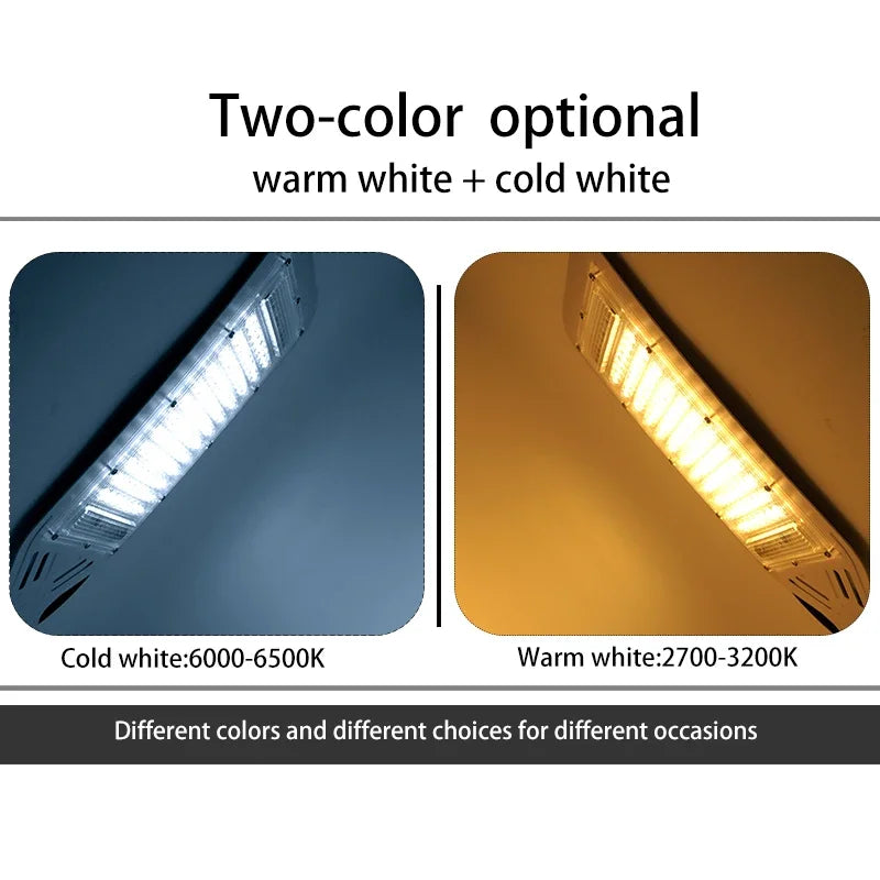lampe rue led moderne étanche ip65 blanc noir fixée 220v
