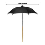 voiles d'ombre moderne parapluie piquet fixe protection uv plantes multicolore opaques