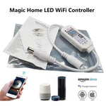 contrôleur led wifi blanc moderne sans fil certification pvc 12v 30mètres distance