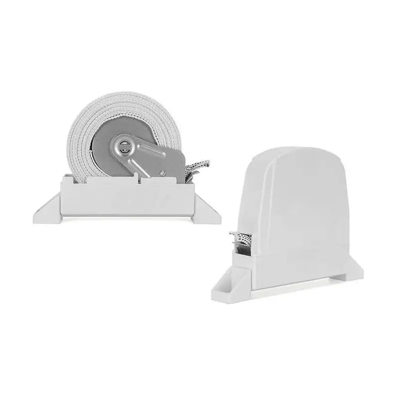 ruban mesure blanc rayures moderne boite rangement portable facile installer