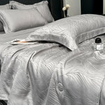 drap lit rose clair floral satiné été adultère lavable maison classique