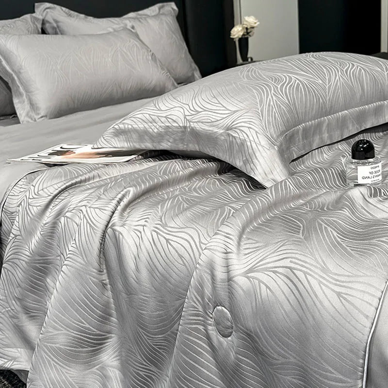 drap lit rose clair floral satiné été adultère lavable maison classique