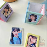 cadres photo aimants colorés motifs mignons figurines animaux décors murales photos variées transparents kpop
