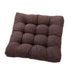 coussin siège rond polyester tissage fin rayé moderne couleur rose clair confortable 45x45cm