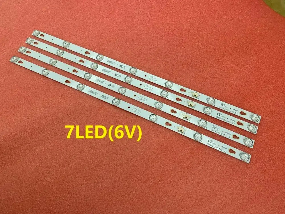 bande led rétro éclairage blanc connecteurs modernes télévision 6v led amandes uniformes opaques