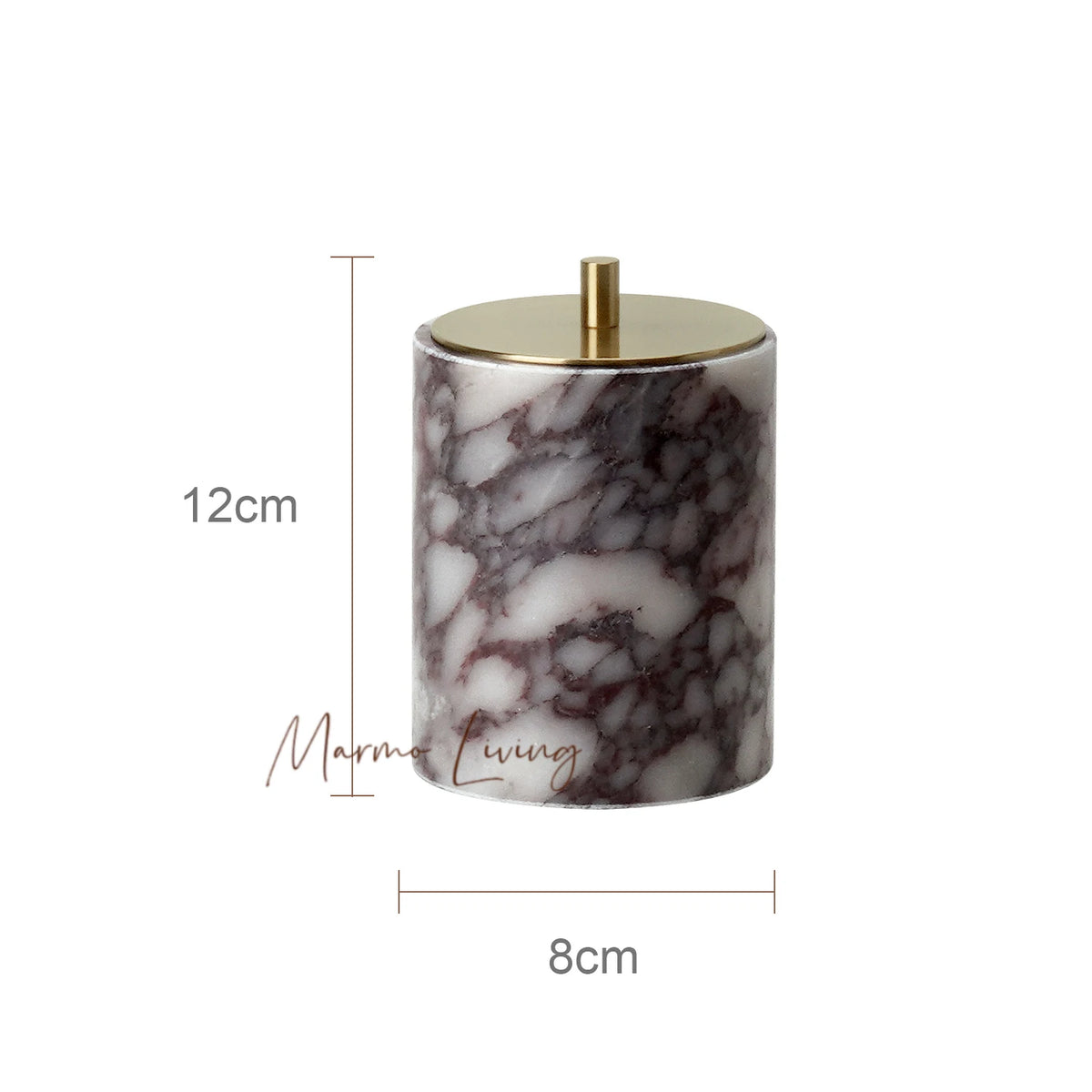 ensemble salle bain marbre violet blanc élégant distributeur savon diffuseur huiles essentielles porte gobelet
