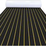 revêtement sol bateau mousse eva imitation teck antidérapant adhésif marron noir yacht