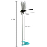 décoration extérieure dragonfly répulsif moustiques naturel sans chimie vert translucide jardin tringle