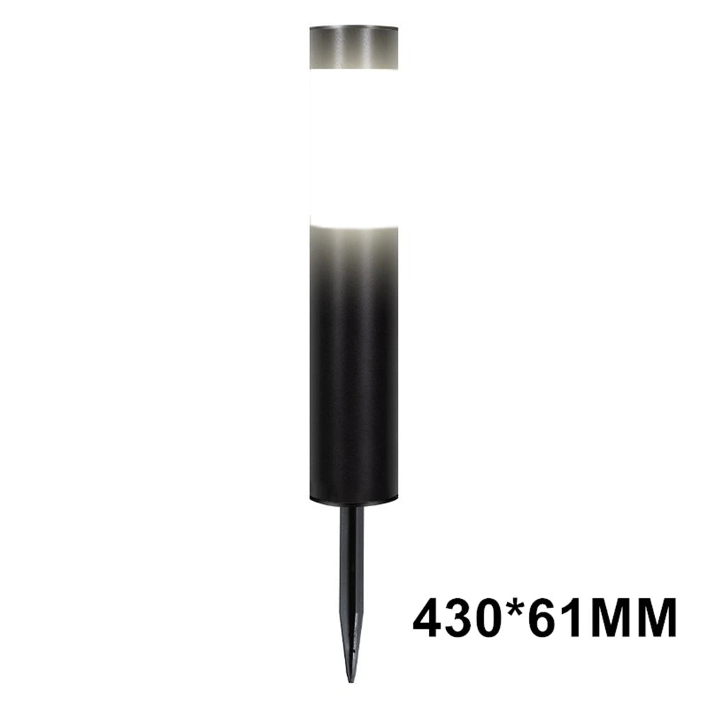 lumière solaire led moderne jardin extérieur blanc argent adhésif ip55 inoxydable