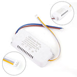 adaptateur led couleurs blanc moderne 2040w 3650w 4060w 5070w 824w