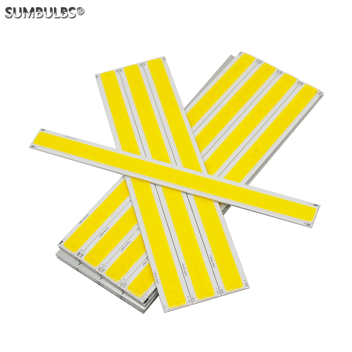 lampe led barre moderne blanc jaune 170mm adhésif 120° lumens 2000