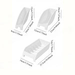support assiettes blanc moderne grille multiple tailles cuisine rangement vaisselleReusablePlastiqueOrganisateurEtagèresPlacard