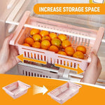 panier rangement moderne perforé beige bleu rose respectueux environnement organiser réfrigérateur congélateur transparent almacenamiento
