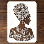 stencils floraux géométriques blancs artisanats détaillés peinture décoration murale scrapbooking