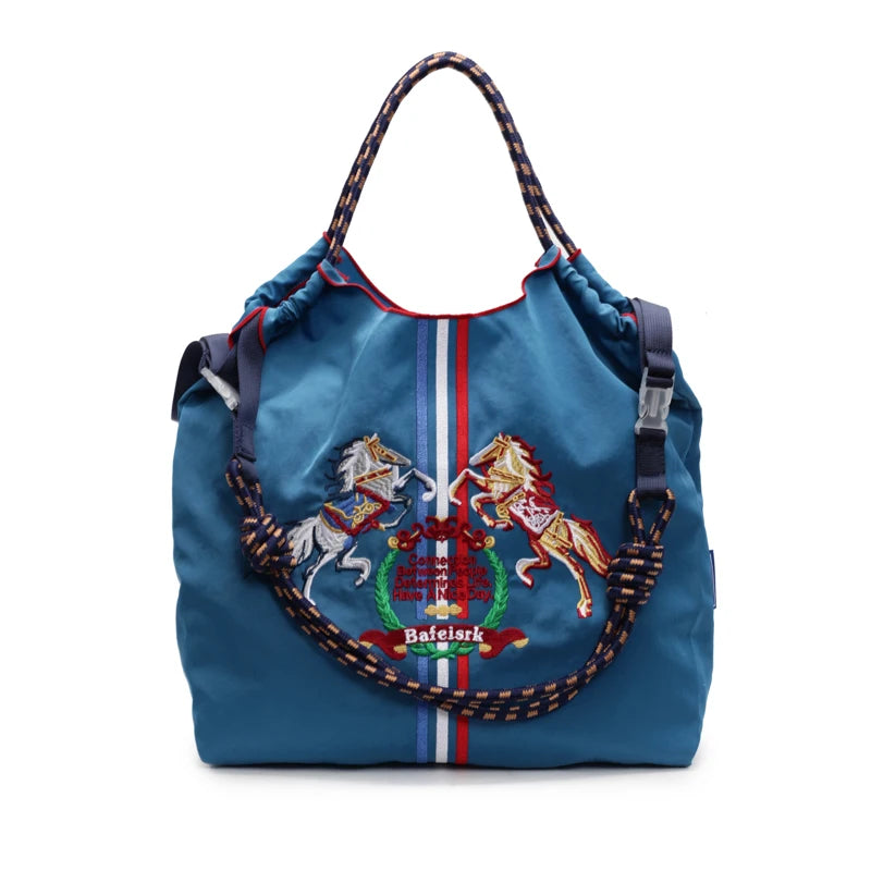sac main femme toile animaux motifs modernes gris rouge bleu poche téléphone portable polyvalent